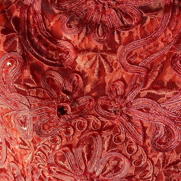 Dress and Scarf - Social Occasions by Mon Cheri - Picture 5 of 8